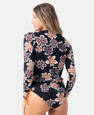 Women's Playa Hermosa Long-Sleeve Sea Skipping Rashguard