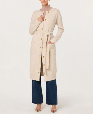 ASTR the Label - Women's Meris Duster Crewneck Sweater