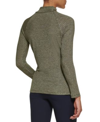 Petite Long-Sleeve Tie Neck Blouse