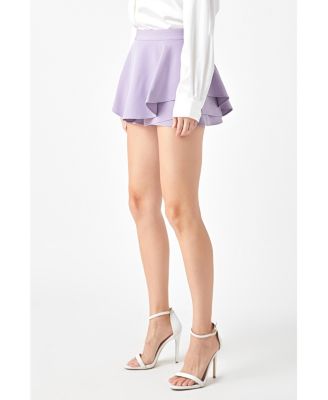 Women's Ruffled Skort