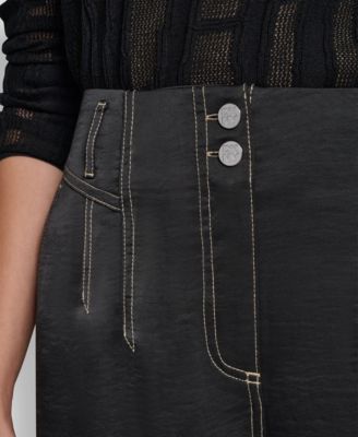 Women's Top Stitch Glazed Dressing Trousers