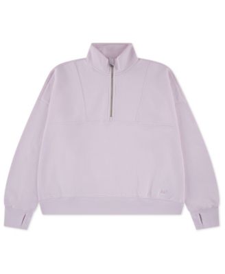 Girls' Cropped Pull-On Sweatshirt