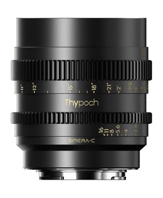 Simera-C 21mm T1.5 Prime Cine Lens for Sony E, Black