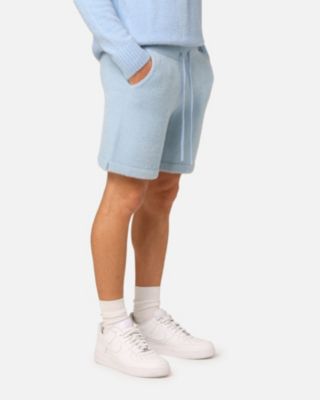 Men's Fluffy Knit Shorts