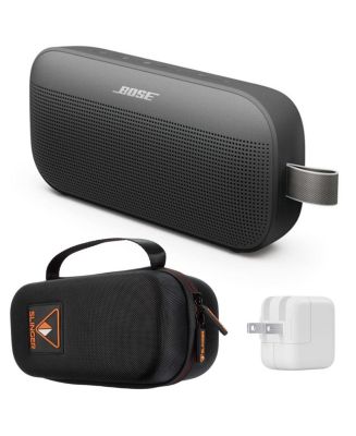 Bose SoundLink Flex 2nd Gen Bluetooth Speaker, Blue Dusk, Bundle