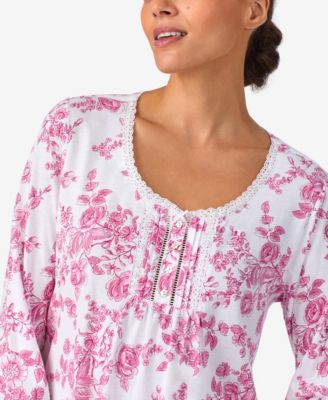 Women's Brushed Cotton Long-Sleeve Nightshirt