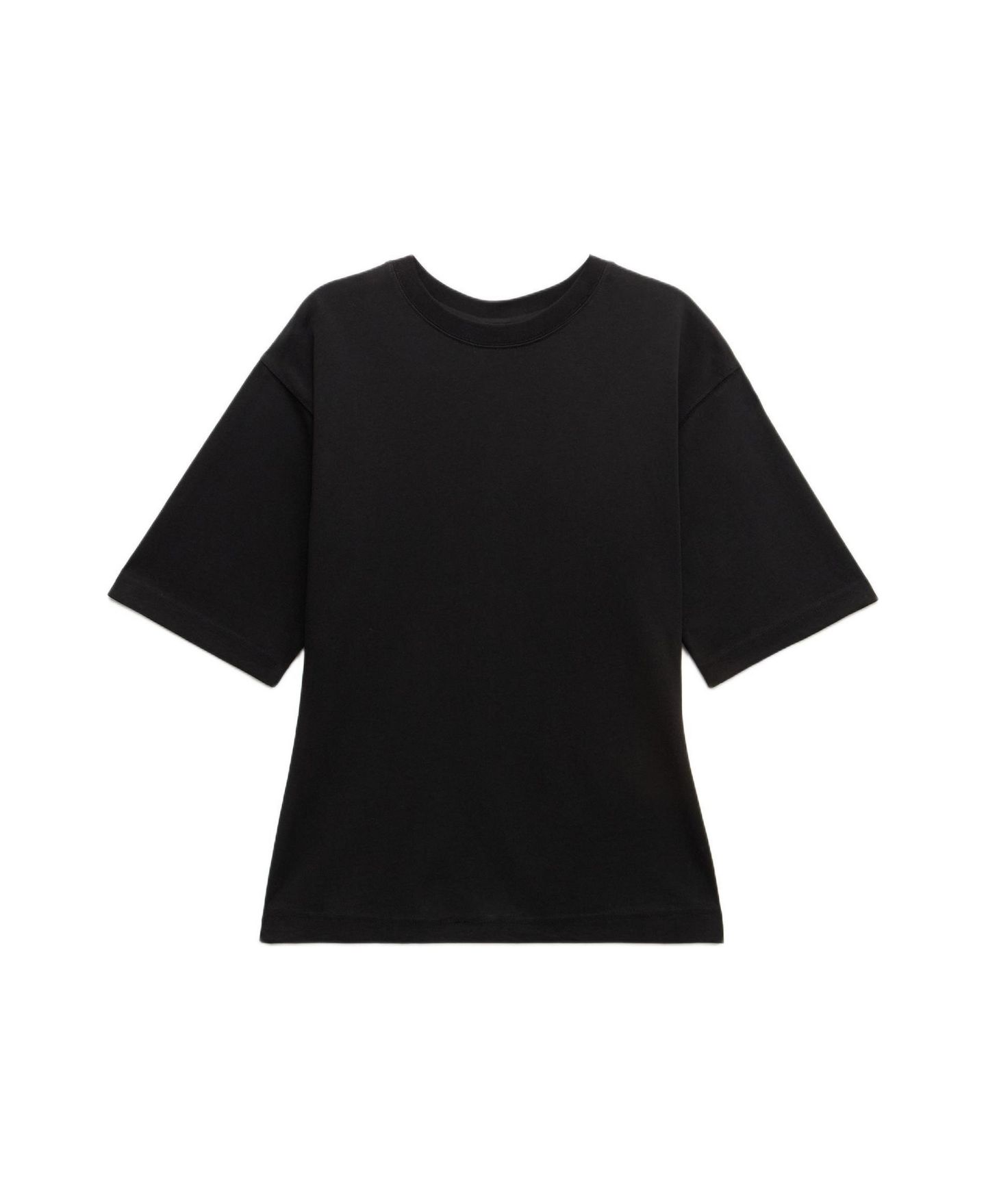 Женская футболка Hush Zip Detail Short Sleeve, цвет: Чёрный — фото 3