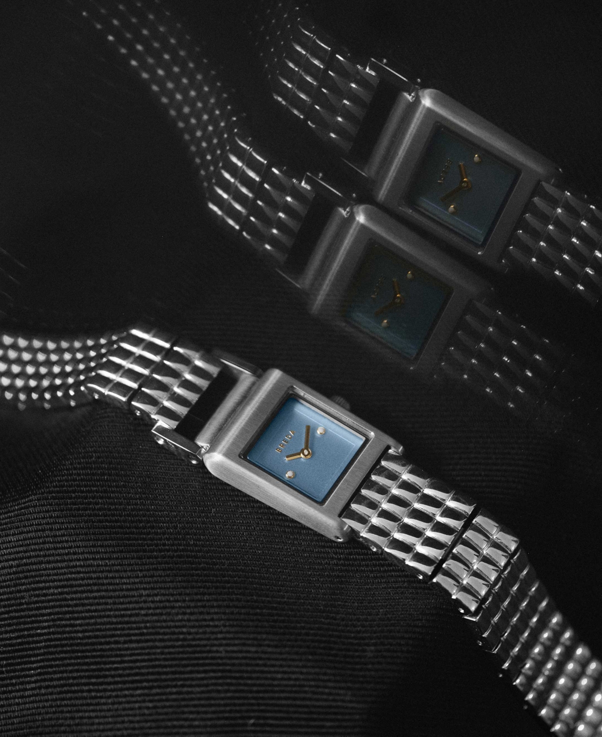 Breda Women's 'Revel' Silver Stainless Steel Bracelet Watch, 18mm