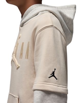 Boys' 8-20 MJ Future Flight Drop Shoulder Long-Sleeve Hoodie
