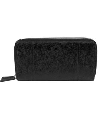 Fifth Avenue RFID Secure Double Zipper Wallet