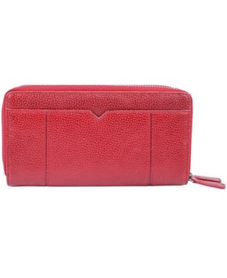 Fifth Avenue RFID Secure Double Zipper Wallet