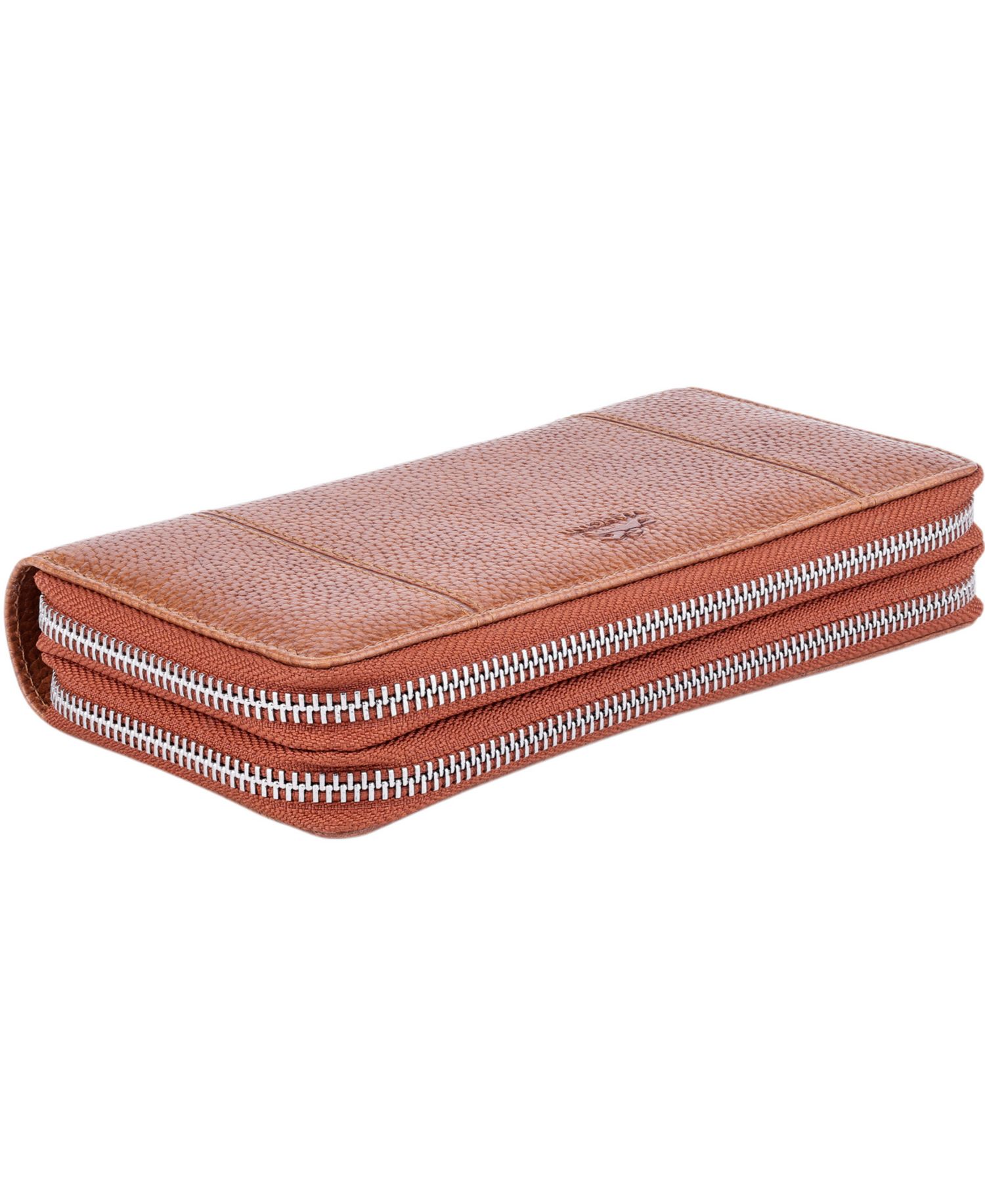 Fifth Avenue RFID Secure Double Zipper Wallet