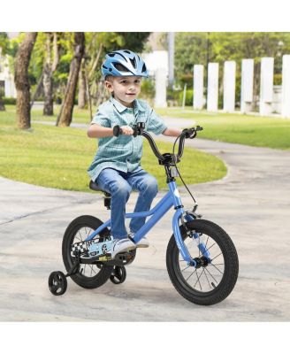 14 Inch Kids Bike with Removable Training Wheels for Aged 3-5 Years Old