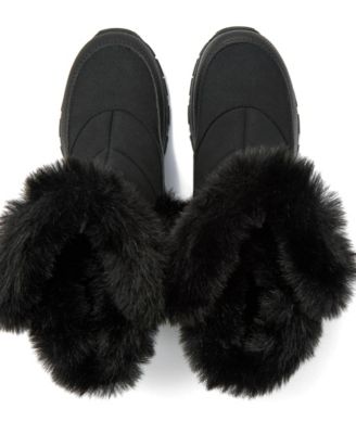 Women's Expedition Faux Fur Waterproof Puffer Snow Boots