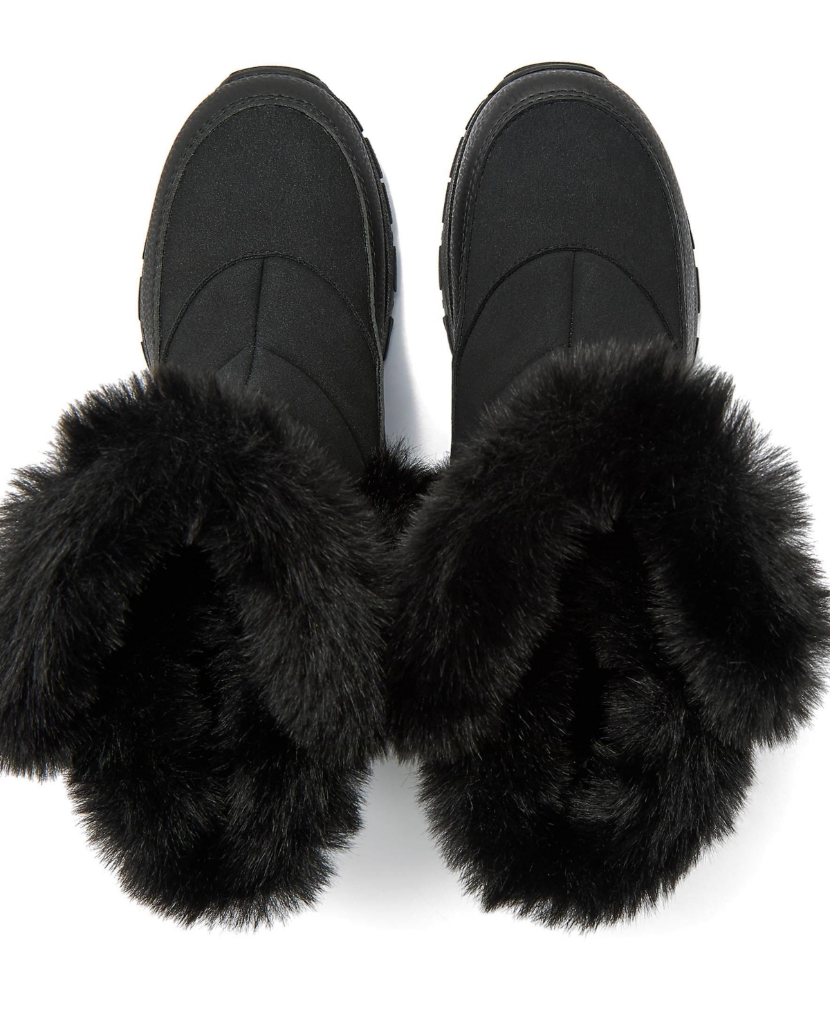 Lands' End Women's Expedition Faux Fur Waterproof Puffer Snow Boots