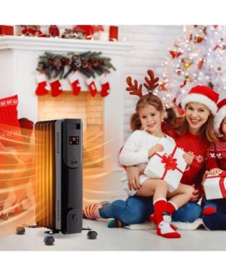 Oil Filled Radiator Heater with Adjustable Thermostat