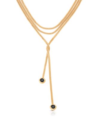 Gold Plated Forever Tied Necklace