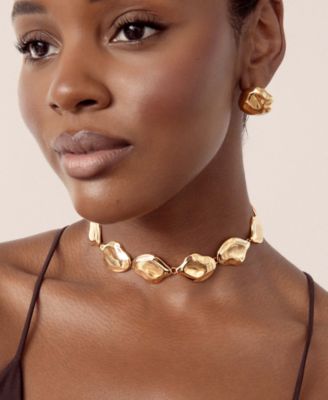 Liquid Luxe Statement Choker Necklaces
