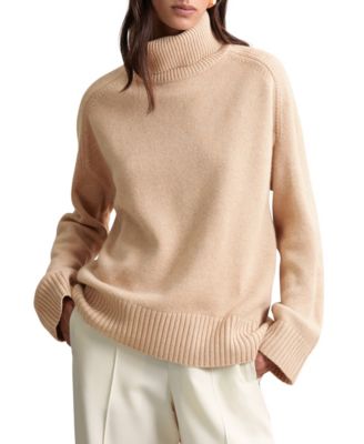REISS - Women's Wool-Cashmere Roll-Neck Sweater