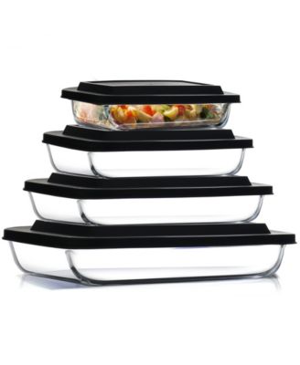 Casserole 8-Pc. Rectangular Container Set
