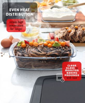 Airtight 6-Pc. Rectangular Bread Loaf Containers Set