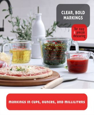 Borosilicate 3-Pc. Liquid Measuring Cup Set