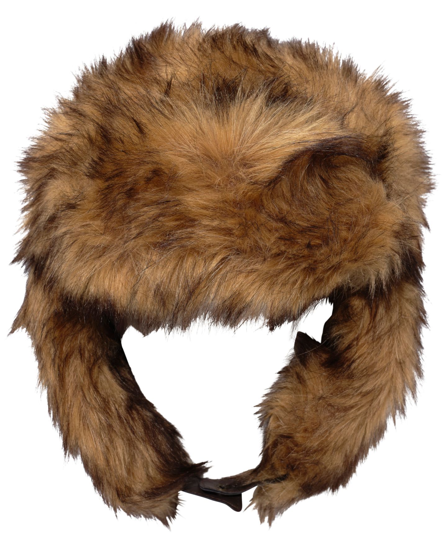Мужской головной убор Polo Ralph Lauren Faux Fur Trapper Hat, цвет: Чёрный — фото 6