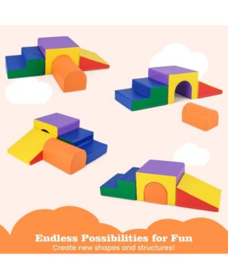 4-Piece Climb and Crawl Foam Block Play Set