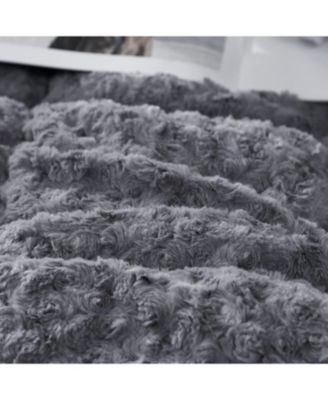 Puppy Love Oversized Comforter Pedigree Silver