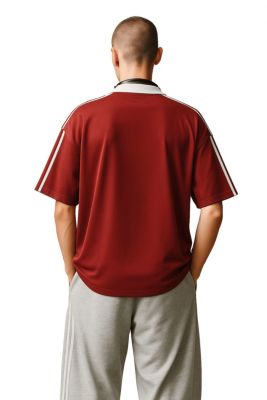 Men's Sporty Polo Soccer Jersey