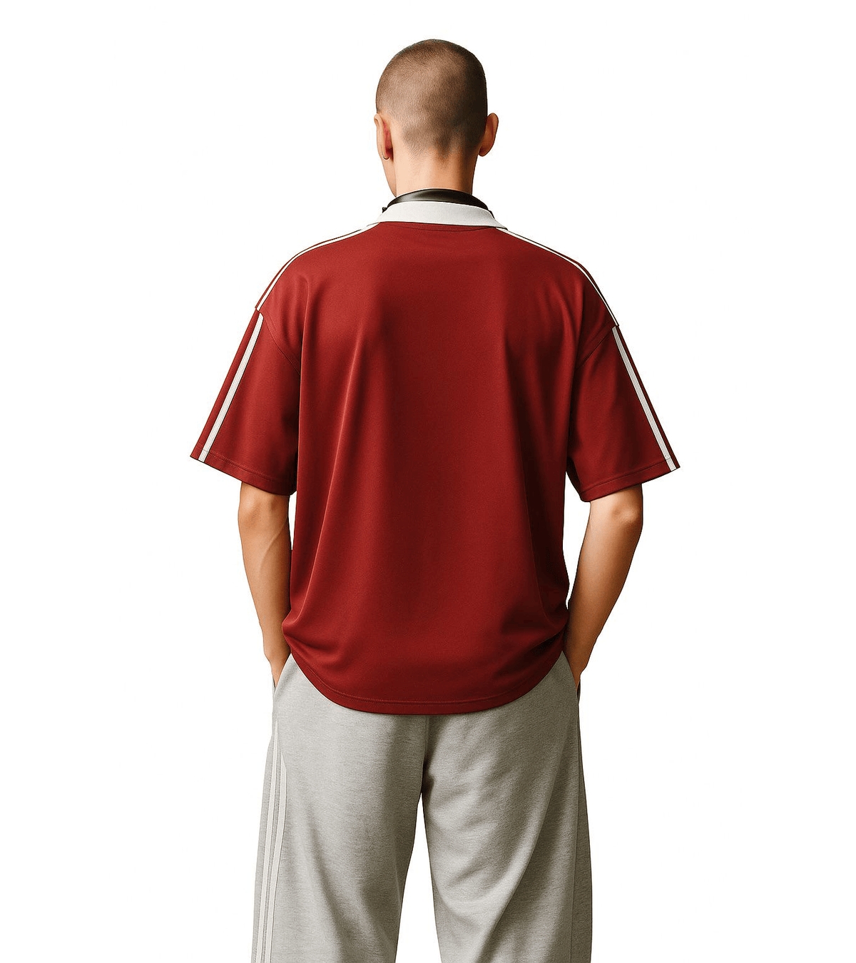 Aelfric Eden Men's Sporty Polo Soccer Jersey