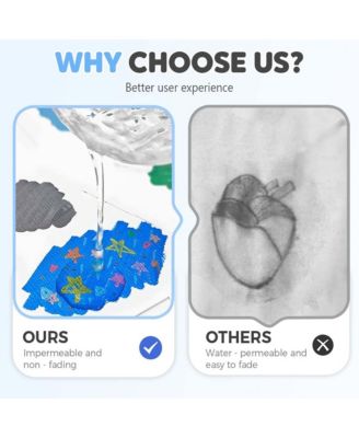 24 Colors Metallic Marker Pens, Soft-Tip Acrylic Paint Pens for Scrapbooking, Glass, Wood, Card Making and DIY Arts & Crafts