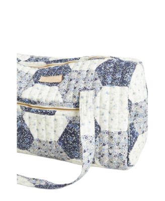 Patchwork Print Overnight Bag