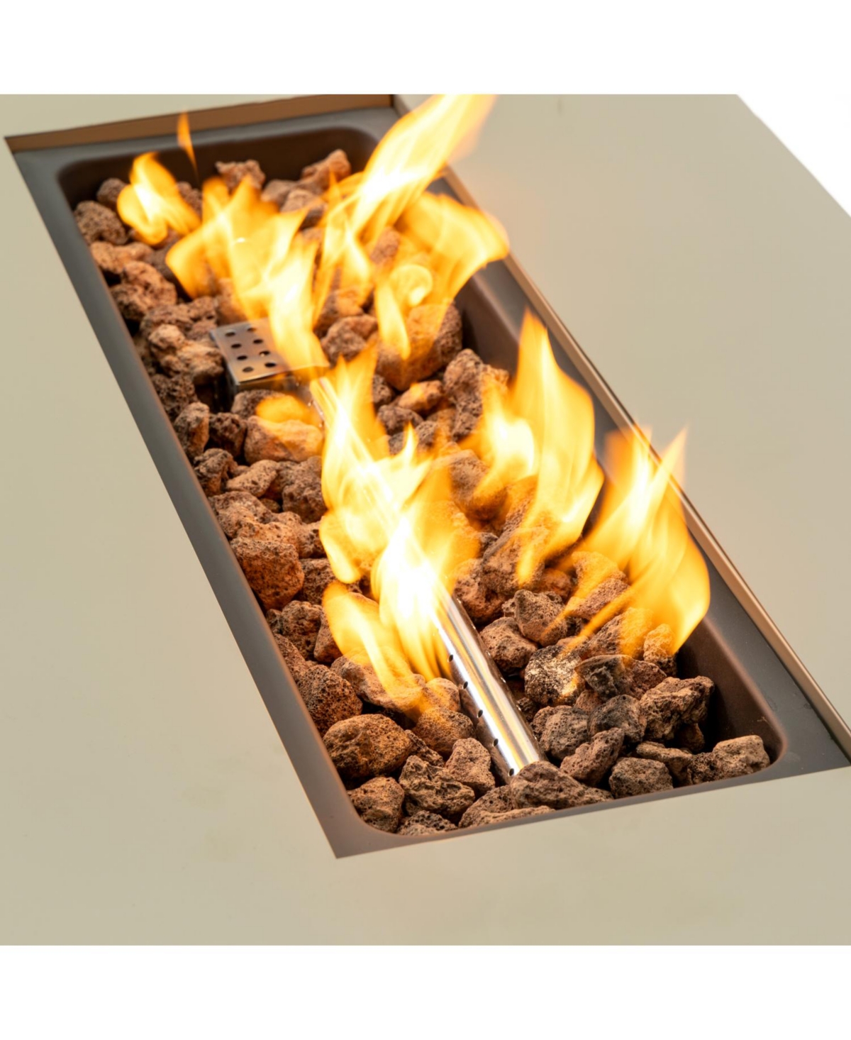 Streamdale Furniture 42_inch Iron Fire Pit Table