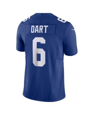 Men's Jaxson Dart Royal New York Giants Vapor F.U.S.E. Limited Jersey