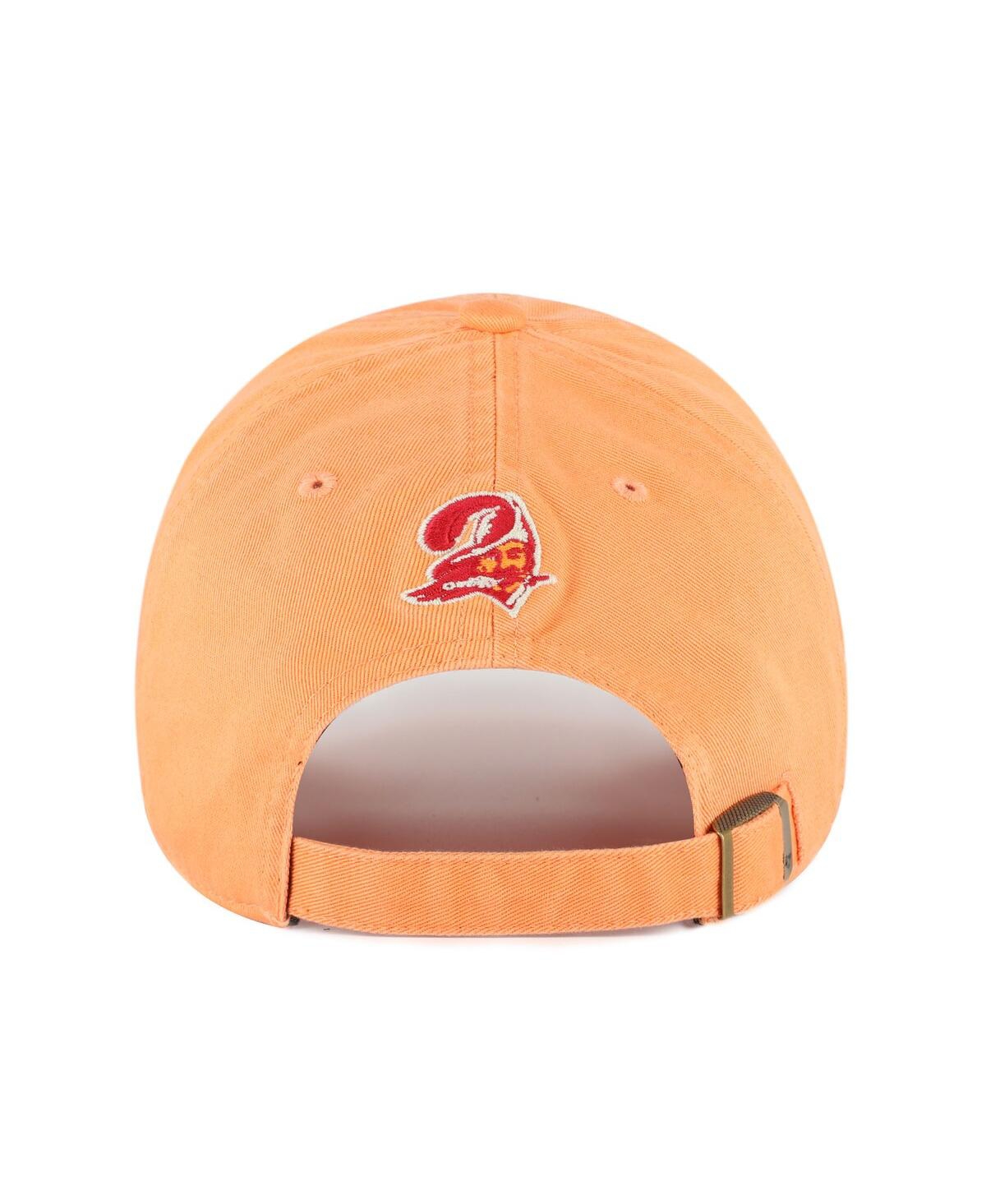 47 Brand Women's Orange Tampa Bay Buccaneers Zoey Clean Up Adjustable Hat In Orange
