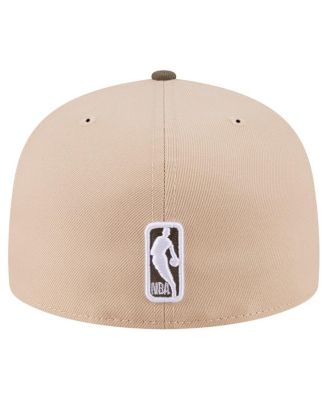 Men's Tan Chicago Bulls Color Pack Two-Tone 59FIFTY A-Frame Fitted Hat