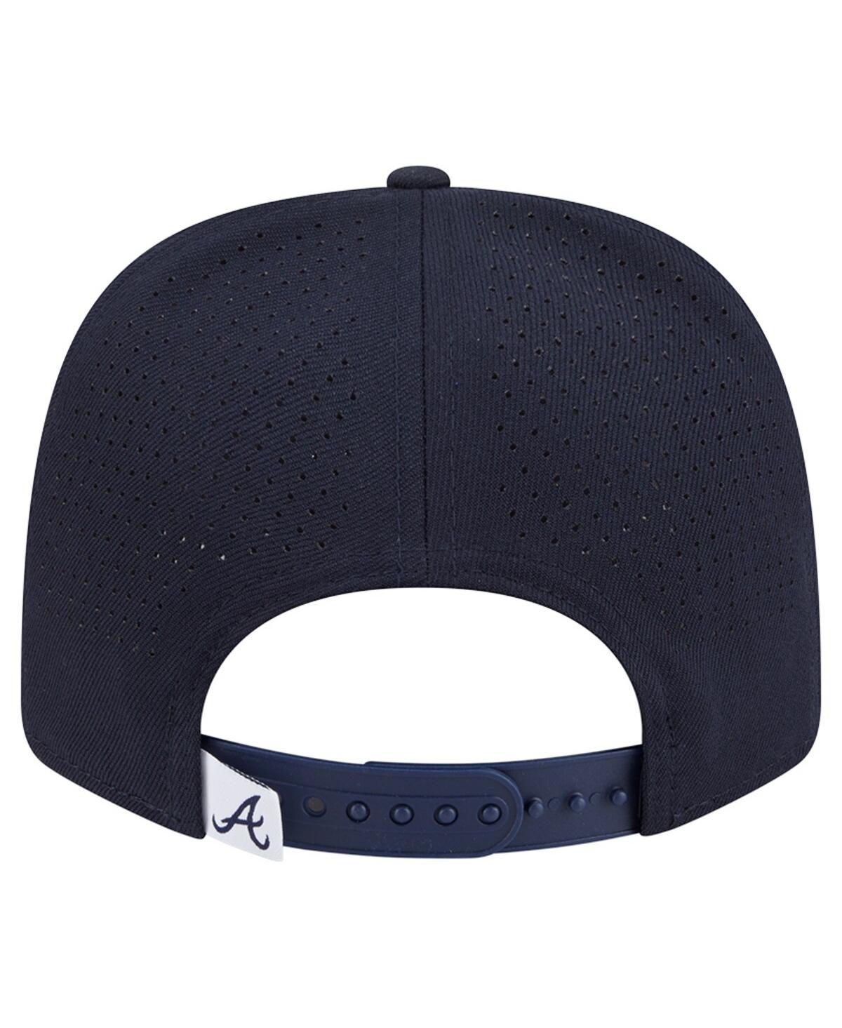 New Era Men's Navy Atlanta Braves Performance 9SEVENTY Adjustable Hat