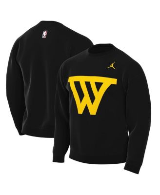 Jordan - Men's Black Golden State Warriors Statement Edition Sweatshirt