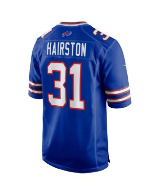 Men's Maxwell Hairston Royal Buffalo Bills 2025 NFL Draft First Round Pick Game Jersey