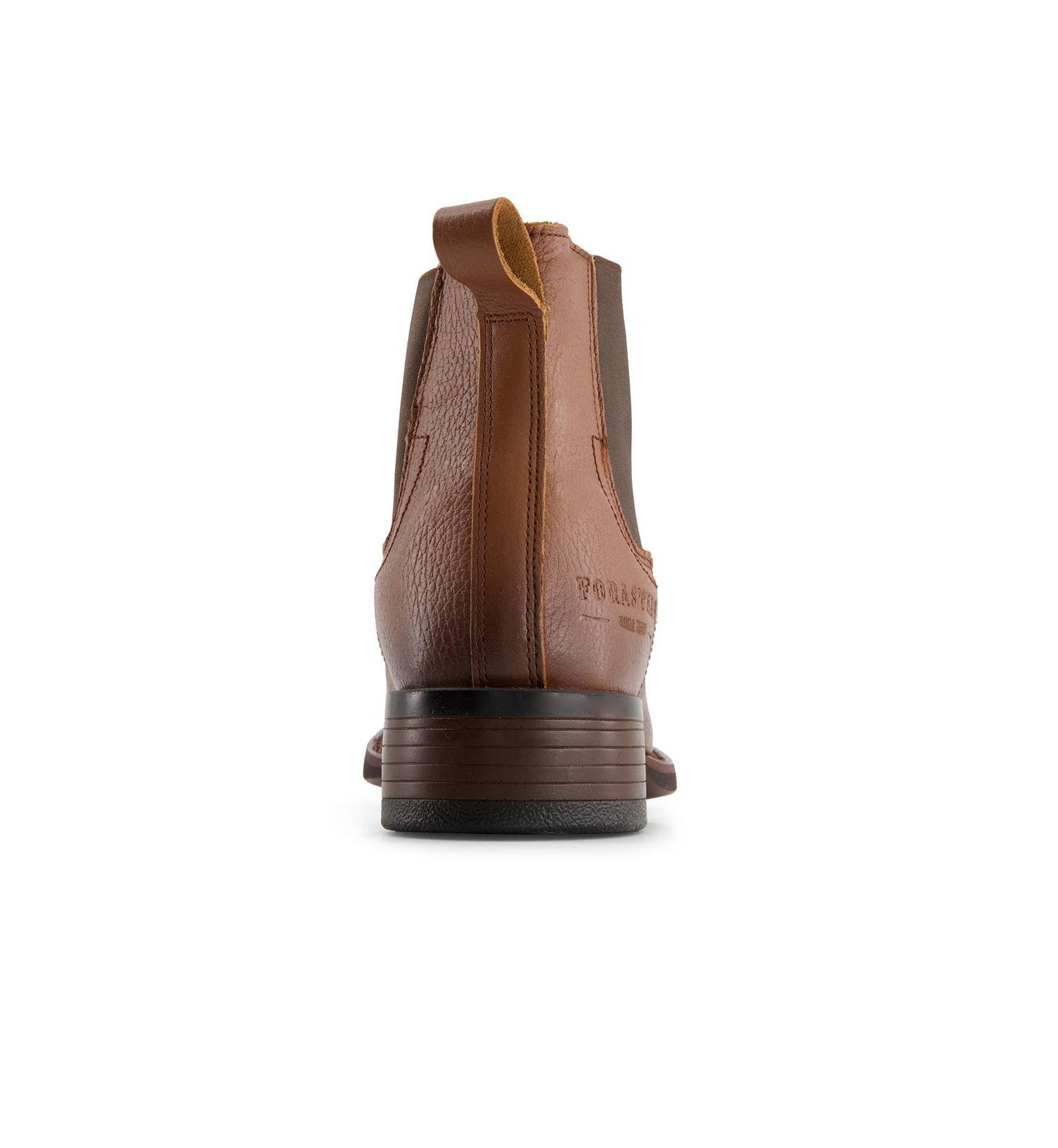 Men's Genuine Leather Chelsea Boot Western Style with elastic shaft