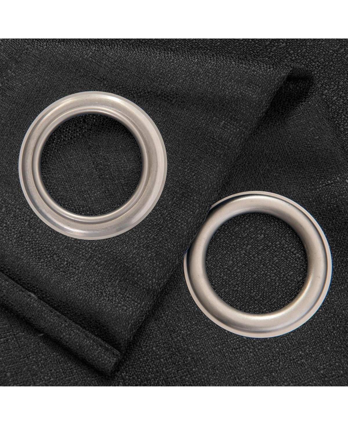 Rt Designers Collection Cole Textured Grommet Room Darkening Curtain Panel 54" x 84