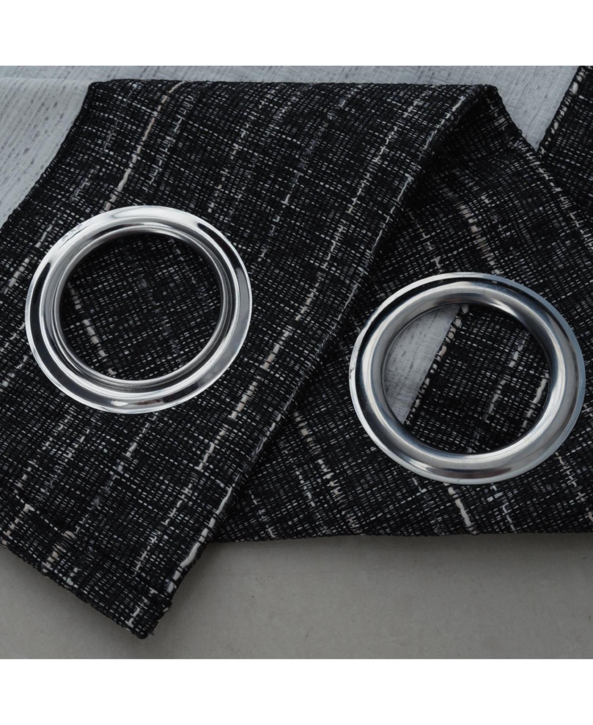 Rt Designer Collection Kensington Jacquard Foam Backed Luxurious Decorative Grommet Curtain Panel 54" x 95