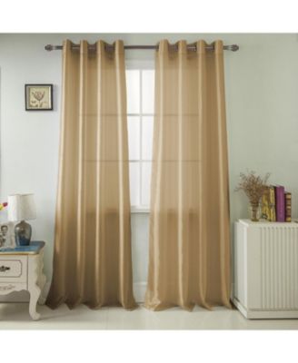 RT Designer Collection Nancy Luxurious Modern Curtain Panel