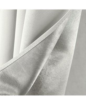 Anchorage Premium Blackout Grommet Curtain Panel 54" x 63" White
