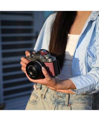 Z f Mirrorless Camera, Silver/Mauve Pink