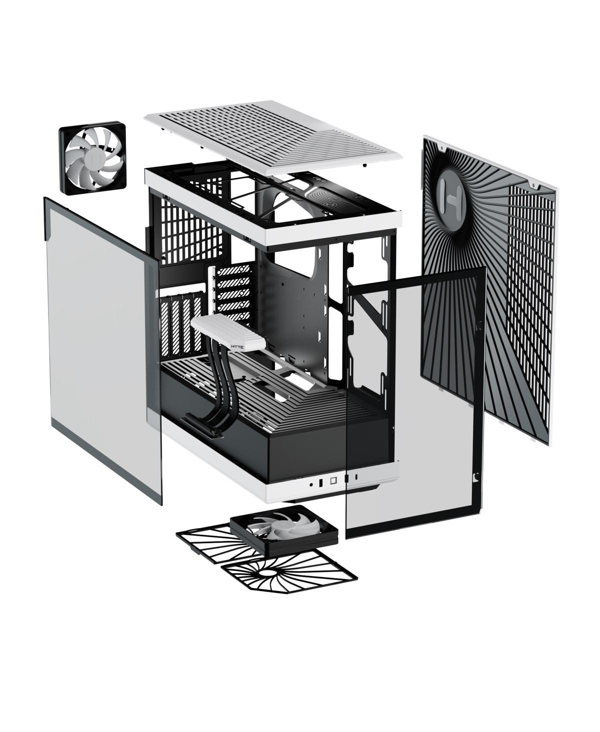 Hyte Y40 S-Tier Aesthetic Panoramic Tempered Glass Atx Mid-Tower Gaming Computer Case