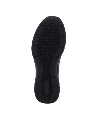 Women's RIGNY Slip-On Wedge Shoes with Tonal Stitching and Zipper Detail