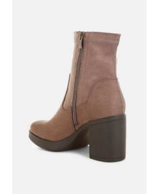 Womens Enito Microfiber Sock Boots