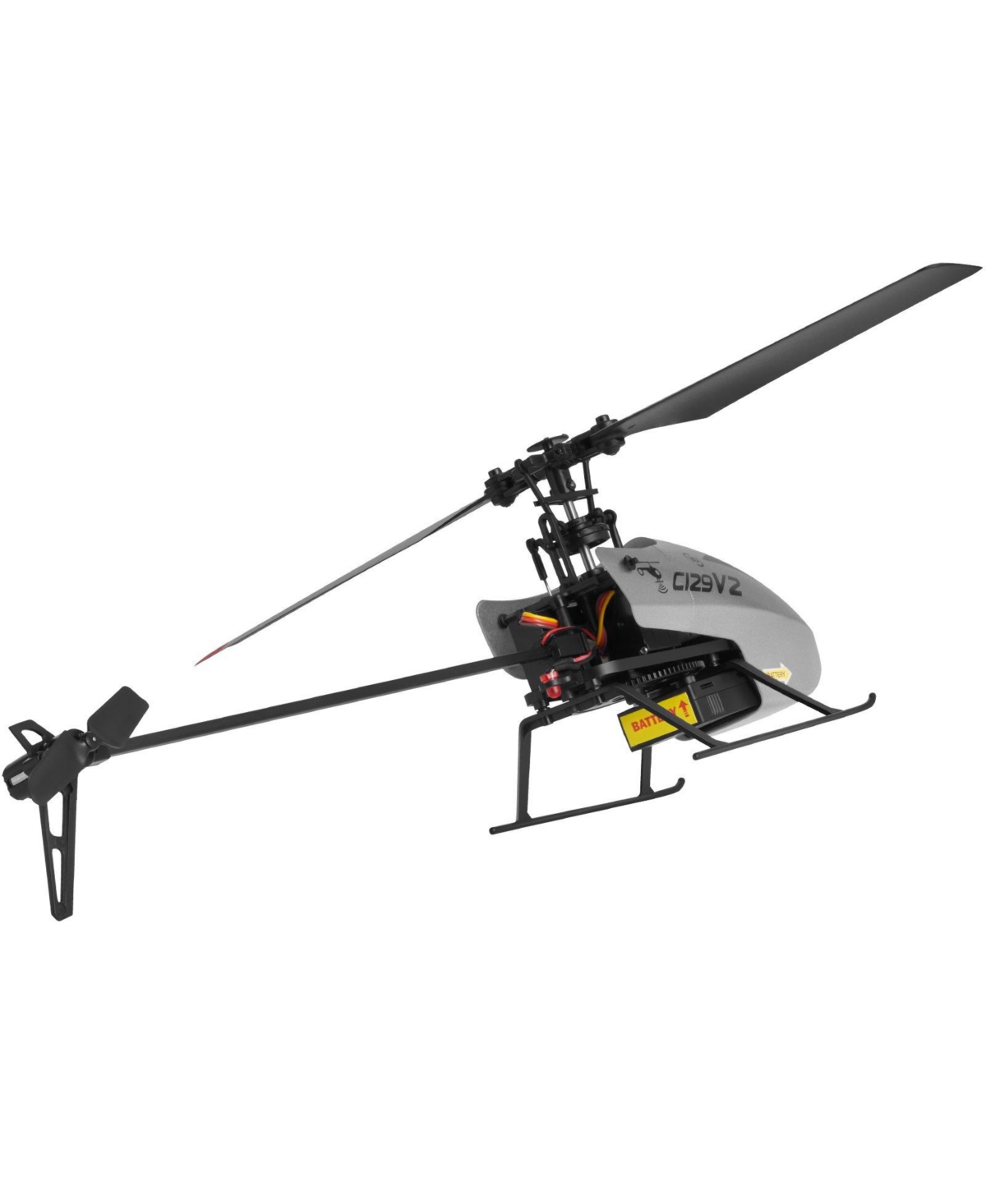Mecale 2.4GHz Single-Propeller Rc Helicopter with Gyro and One-Key Takeoff/Landing